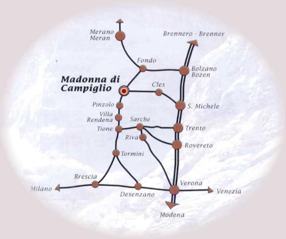 Campiglio Tre Sassi Apartman Madonna Szoba fotó